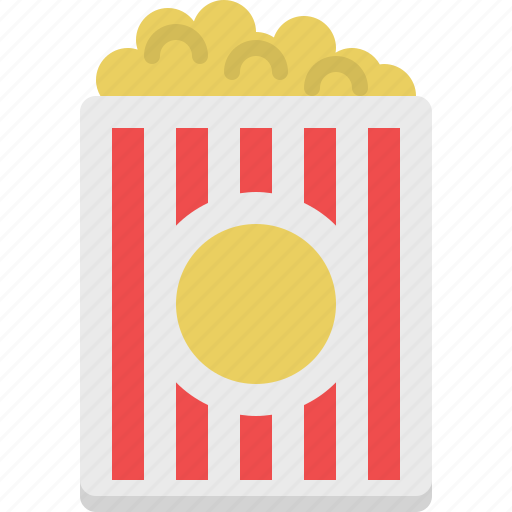Food, popcorns, snack, eating, entertainment icon - Download on Iconfinder