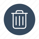 bin, can, delete, recycle, remove, trash, trash can