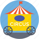 cage, circus cage, circus cart, circus trolley, circus wagon
