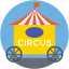 cage, circus cage, circus cart, circus trolley, circus wagon 
