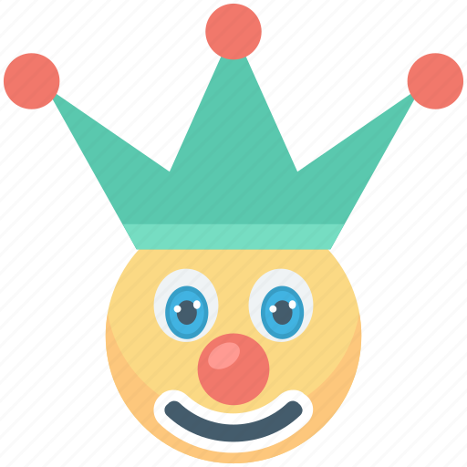 Buffoon, clown, jester, joker, joker face icon - Download on Iconfinder