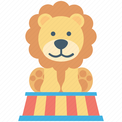 Animal, animal show, circus animal, circus lion, performance icon - Download on Iconfinder