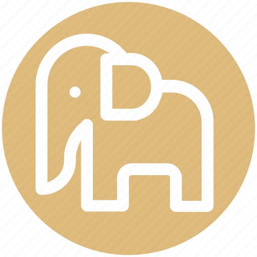 Animal, animal show, circus, circus animal, circus elephant, performance icon - Download on Iconfinder