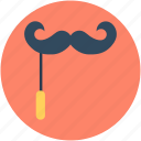 costume, hipster, moustache, party props, whisker