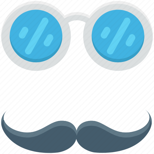 Costume, glasses, hipster mask, moustache, party props icon - Download on Iconfinder