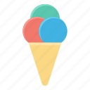 cake cone, cone, ice cone, ice cream, snow cone 