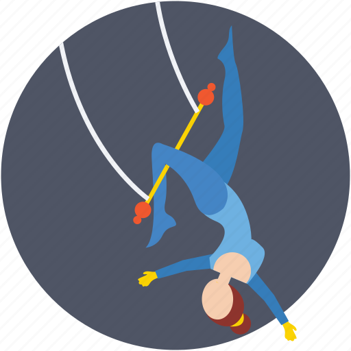 Circus show, circus swing, circus trick, performance, trapeze icon - Download on Iconfinder