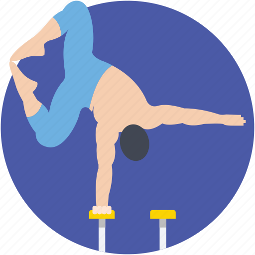 Acrobatic, circus arts, gymnast, hand balancing, performer icon - Download on Iconfinder
