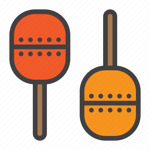Maracas, musical, instrument, shakers icon - Download on Iconfinder