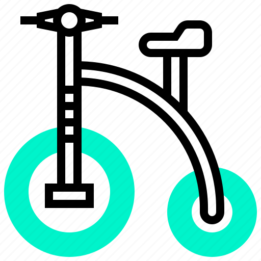 Bicycle, transport, transportation, unicycle icon - Download on Iconfinder