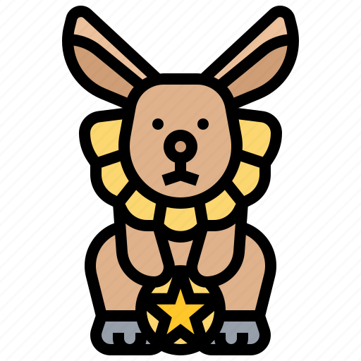 Circus, costumed, cute, rabbit, show icon - Download on Iconfinder