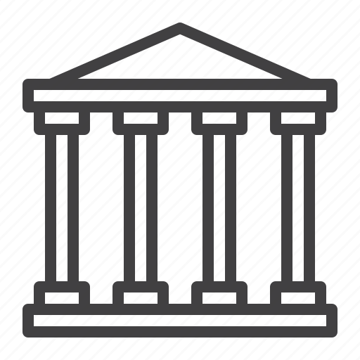 Court, house, column, building icon - Download on Iconfinder