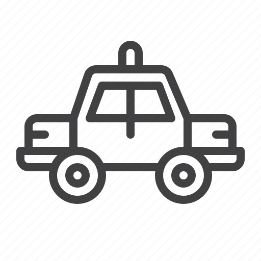 Police, car, siren, transportation icon - Download on Iconfinder