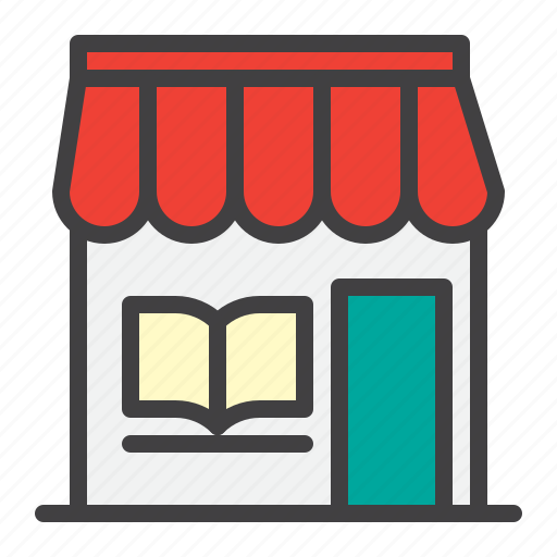 Bookshop, building, bookstore icon - Download on Iconfinder