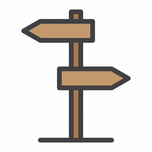 Direction, road, signpost, pointer icon - Download on Iconfinder