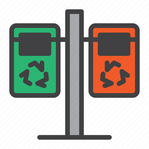 Recycling, point, waste, trash icon - Download on Iconfinder