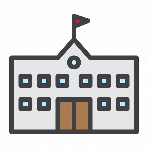 School, building, college icon - Download on Iconfinder