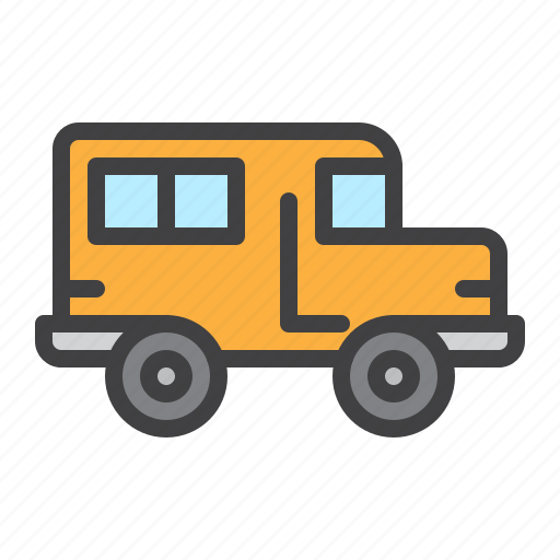 School, bus, travel, transportation icon - Download on Iconfinder