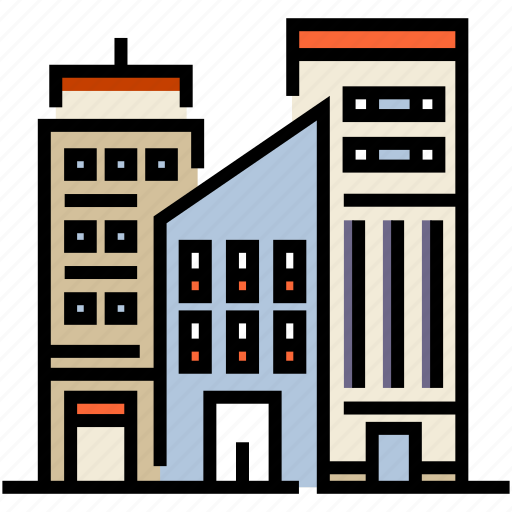 Building, city, cityscape, skyline, skyscraper, tower, town icon - Download on Iconfinder