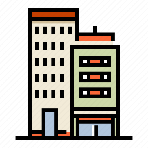 Building, city, corporation, estate, office, office building, skyscraper icon - Download on Iconfinder