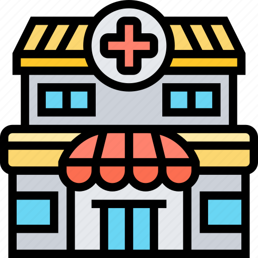 Clinic, hospital, health, nursing, center icon - Download on Iconfinder