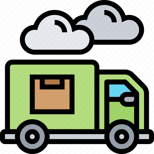 Delivery, truck, courier, mailman, logistics icon - Download on Iconfinder