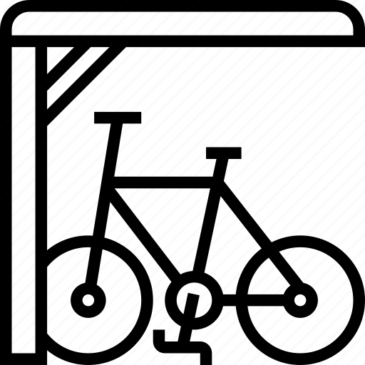 Bicycle, parking, public, rack, garage icon - Download on Iconfinder