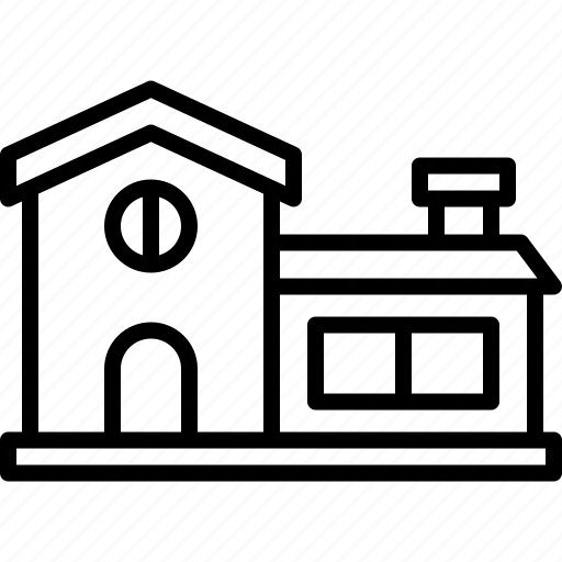House, home, real, estate, apartment, residential icon - Download on Iconfinder