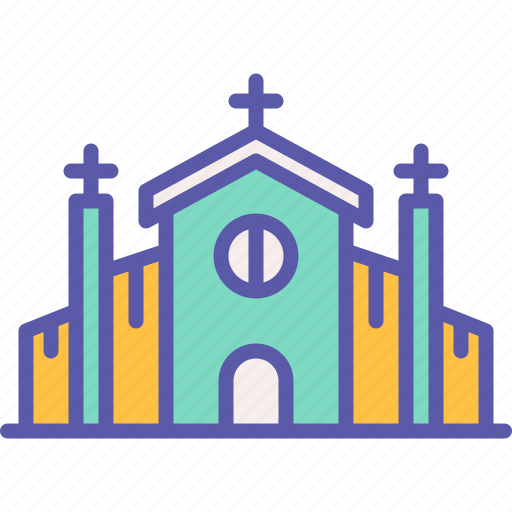 Church, religion, christianity, architecture, building icon - Download on Iconfinder
