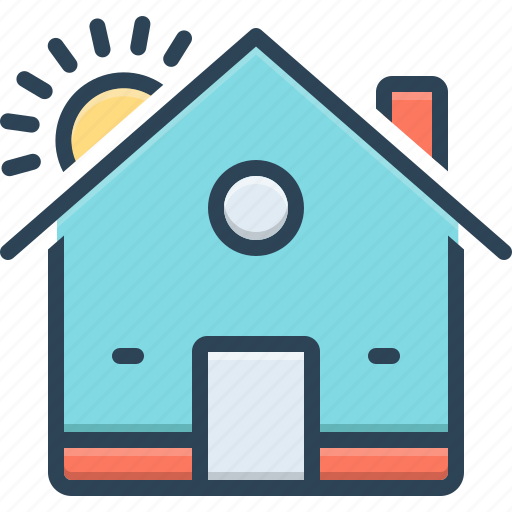 Domicile, habitation, homestead, house, mansion, premises, residence icon - Download on Iconfinder