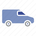 cargo, van, bus, shipment, shipping, vehicle