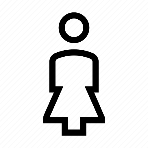 City, female, public, restroom, sign, wc icon - Download on Iconfinder