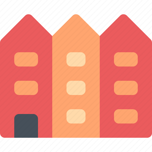 Boarding, building, house, rent, room icon - Download on Iconfinder