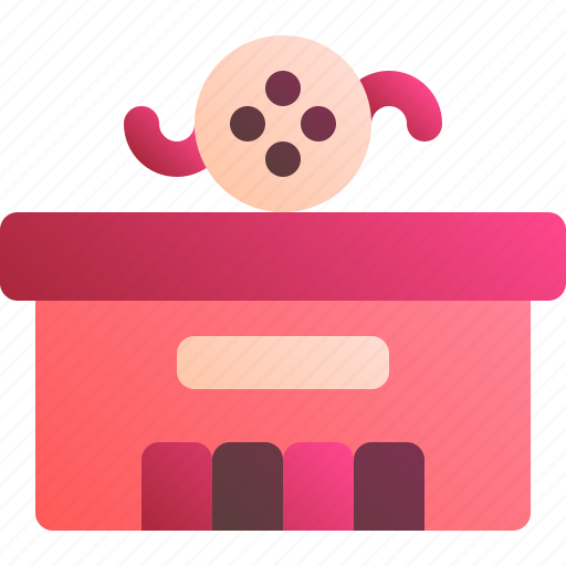 Building, cinema, film, movie, video icon - Download on Iconfinder