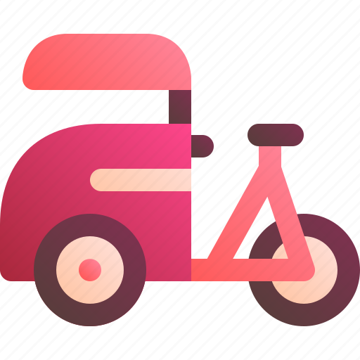 Bike, business, ricksaw, traditional, travel icon - Download on Iconfinder