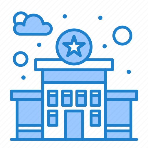 Building, police, station icon - Download on Iconfinder