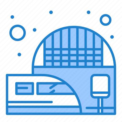Electric, railway, station, suburban, train icon - Download on Iconfinder