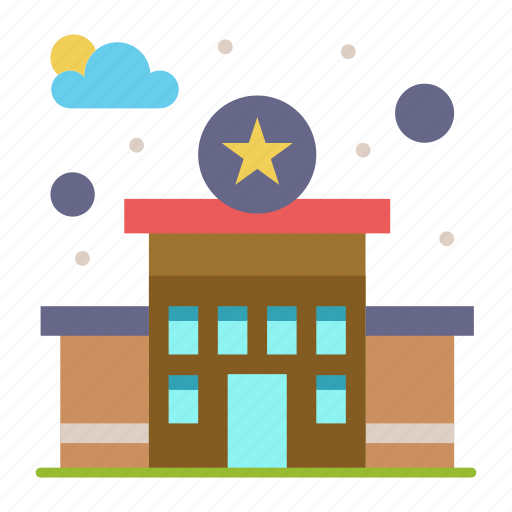 Building, police, station icon - Download on Iconfinder