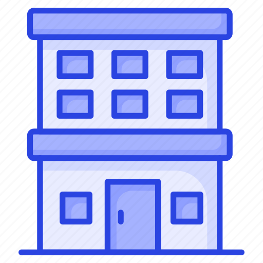 Hotel, building, motel, architecture, structure, estate, commercial icon - Download on Iconfinder