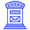 postal, box, mail, postbox, mailbox, letterbox, postage