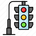 traffic, signals, indications, lights, semaphore, sport light, control