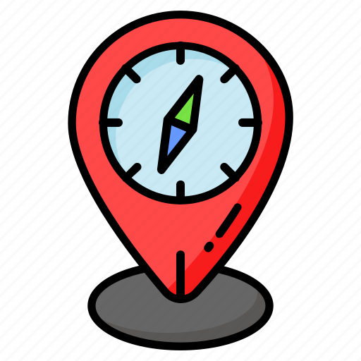 Compass, navigation, navigator, orientation, indicator, device, instrument icon - Download on Iconfinder