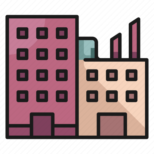 Apartment, architecture, building, city, dorm, dormitory, urban icon - Download on Iconfinder