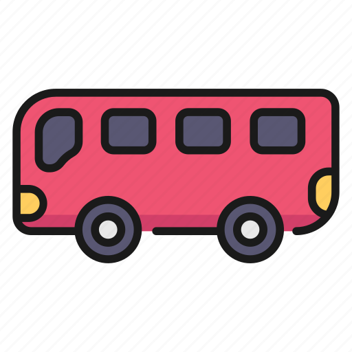 Bus, public, transport, transportation, travel, vehicle icon - Download on Iconfinder