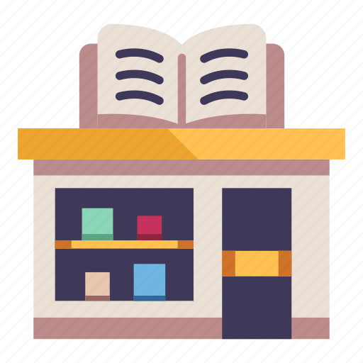 Architecture, book, bookstore, building, city, shop, store icon - Download on Iconfinder