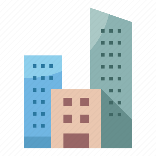Apartment, building, business, city, estate, real, urban icon - Download on Iconfinder