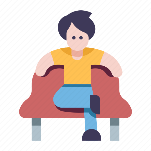 Chair, people, man, sit, person icon - Download on Iconfinder