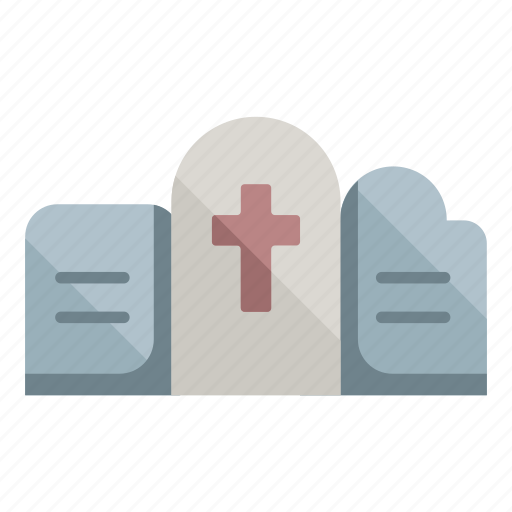 City, cross, grave, graveyard, tomb, tombstone, urban icon - Download on Iconfinder
