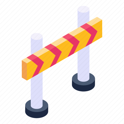 Barrier, impediment, traffic barrier, barricade, road barrier icon - Download on Iconfinder