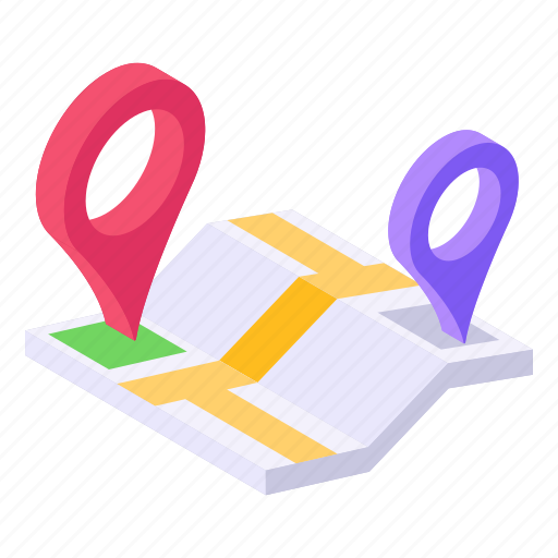 Route map, roadmap, location map, map, location icon - Download on Iconfinder